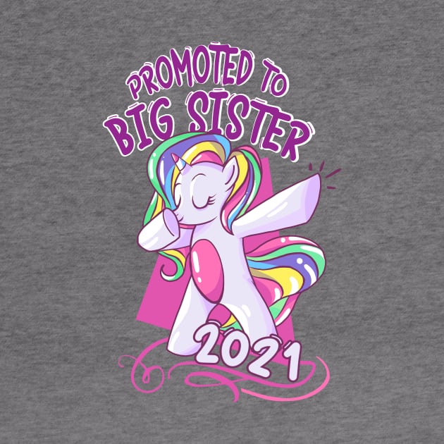 Unicorn Big Sister 2021 announcing pregnancy by alpmedia